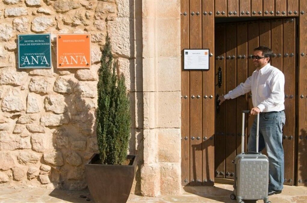 Hospedium Hotel Convento De Santa Ana Atienza Buitenkant foto